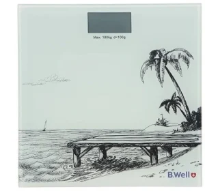 ترازو دیجیتال سفید بی ول WK-165