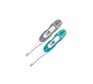 تب‌سنج امسیگ مدل CF12 یک ترمومتر طبی دقیق و سریع است که برای اندازه‌گیری دمای بدن در منزل یا مراکز درمانی طراحی شده است. این دستگاه با سنجش دقیق دما، به تشخیص سریع تب و کنترل وضعیت سلامت کمک می‌کند و برای کودکان و بزرگسالان کاملاً مناسب است. CF12 دارای صفحه‌نمایش دیجیتال واضح بوده و نتیجه اندازه‌گیری را در مدت‌زمان کوتاهی نمایش می‌دهد. طراحی ارگونومیک و وزن سبک، استفاده از آن را بسیار آسان کرده و دقت بالا، اطمینان خاطر کاربر را فراهم می‌سازد. این تب‌سنج گزینه‌ای مناسب برای استفاده روزمره در خانه، به‌ویژه در خانواده‌هایی با کودک یا سالمند است. کیفیت ساخت مناسب، مصرف کم باتری و عملکرد پایدار، از مزایای مهم این مدل محسوب می‌شود. اگر به‌دنبال یک تب‌سنج دیجیتال ساده، دقیق و مقرون‌به‌صرفه هستید، ترمومتر طبی CF12 امسیگ انتخابی کاربردی خواهد بود.