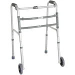 واکر تاشو آلیمینیومی دو چرخ مدل ZY811LG-5