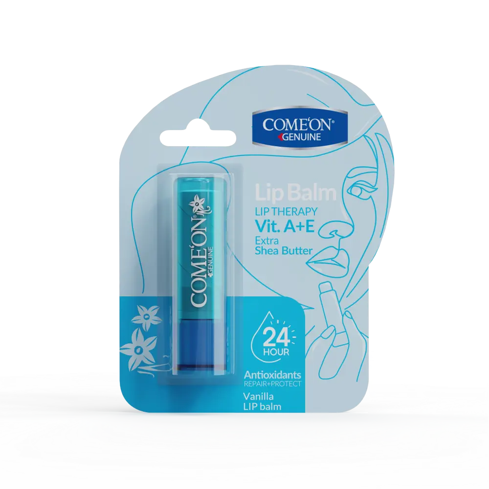 BALM-VANILLA بالم لب نرم و براق کننده وانیل کامان