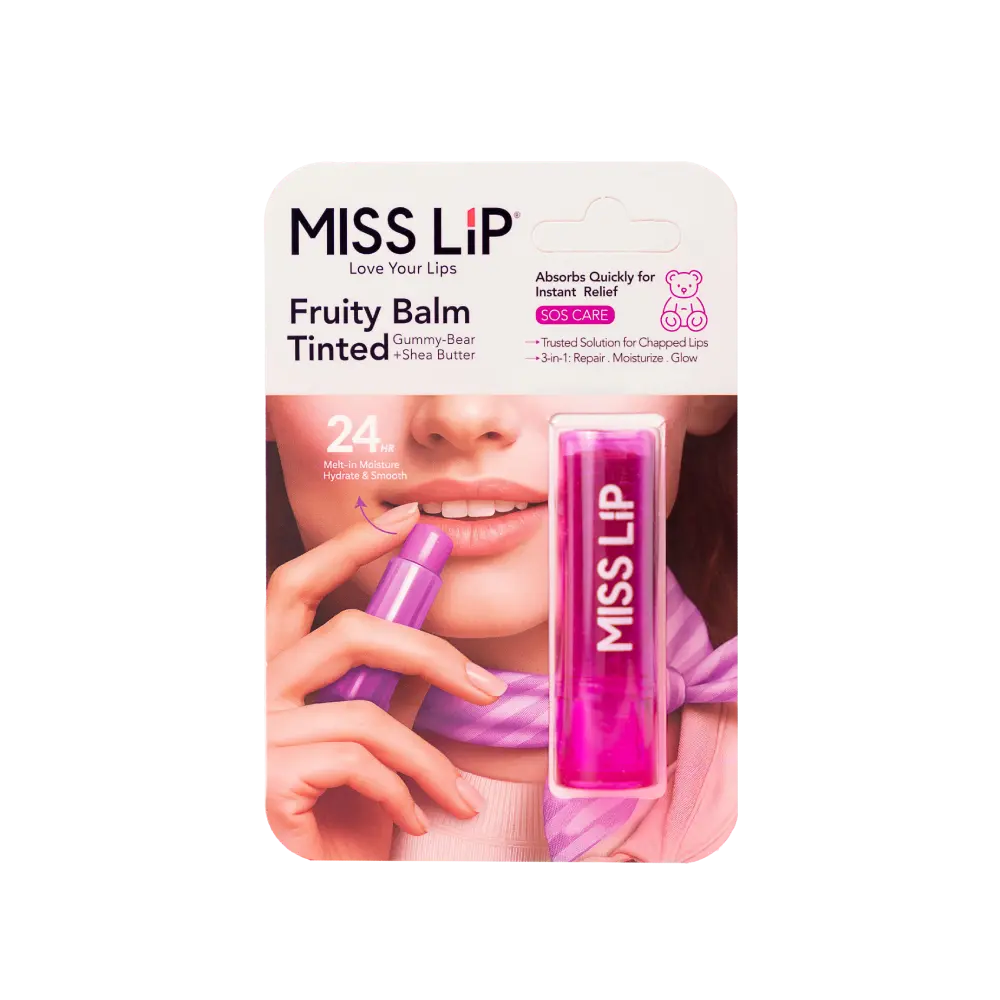 Miss-Lips-Pastel-Bear-Lip-Balm بالم لب رنگی پاستیل خرسی میس لیپ