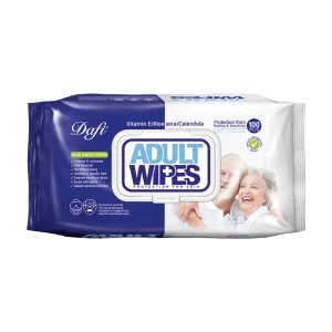 دستمال مرطوب دافی مدل Adult Wipes بسته 100 عددی