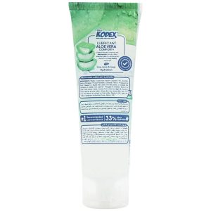 ژل لوبریکنت 90 میل تیوپی آلوئه ورا کدکس