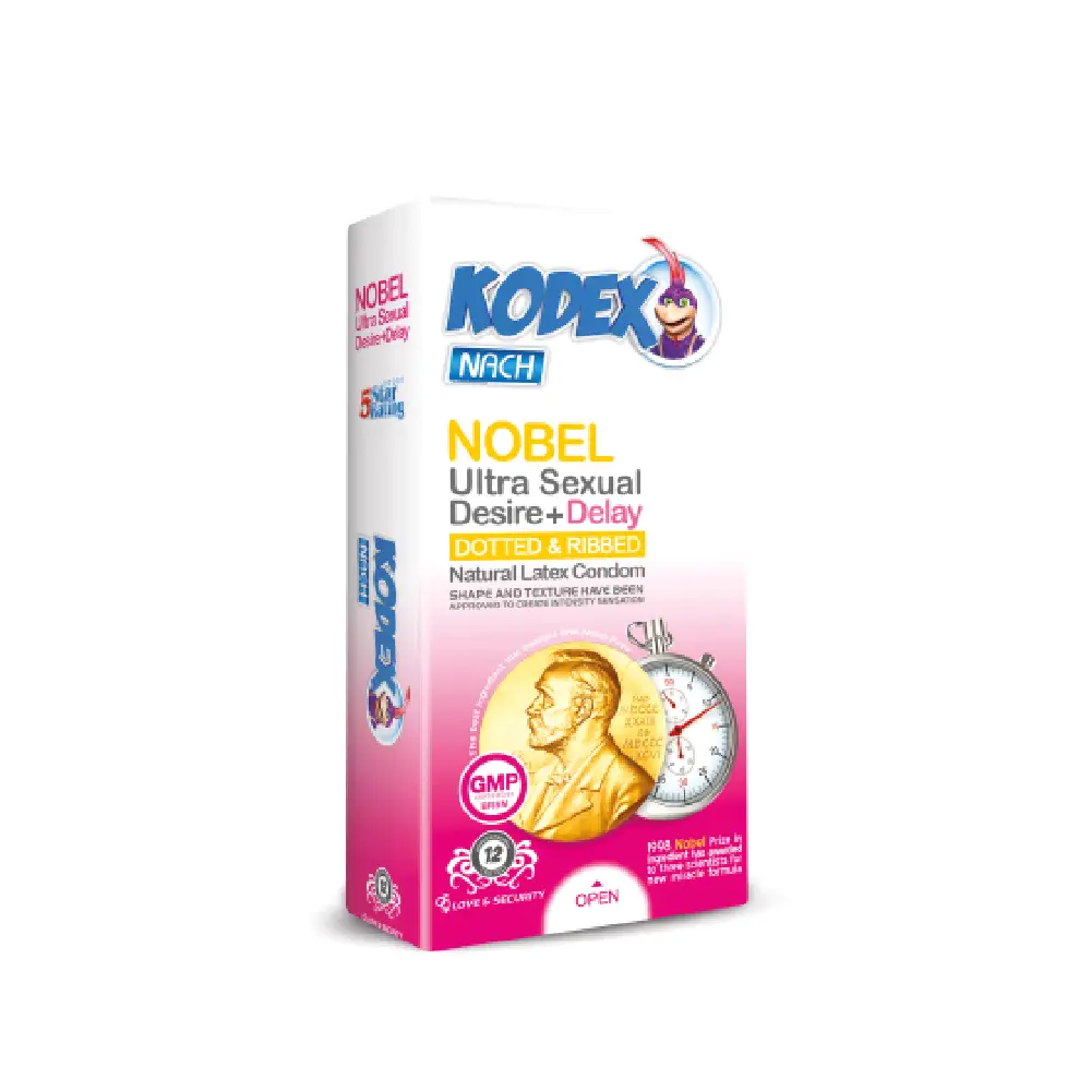 Nobel کاندوم کدکس ۱۲ عددی تحریک کننده الترا نوبل – ساده