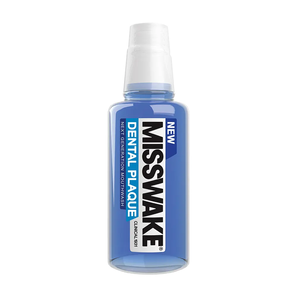mouthwash-dentalpluq400 دهان شویه میسویک Dental Plaque حجم 400 میل لیتر