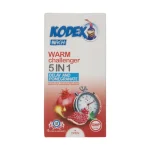 کاندوم کدکس مدل Warm Challenger 5in1 بسته 12 عددی _ ساده