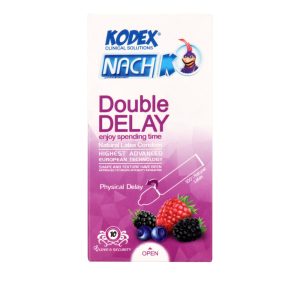 کاندوم تاخیری ناچ کدکس مدل Double Delay بسته 10عددی