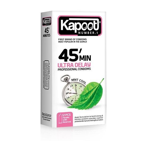 Kapoot-45Min-Ultra-Delay- کاندوم 12 عددي تاخيري 45 دقيقه اي کاپوت