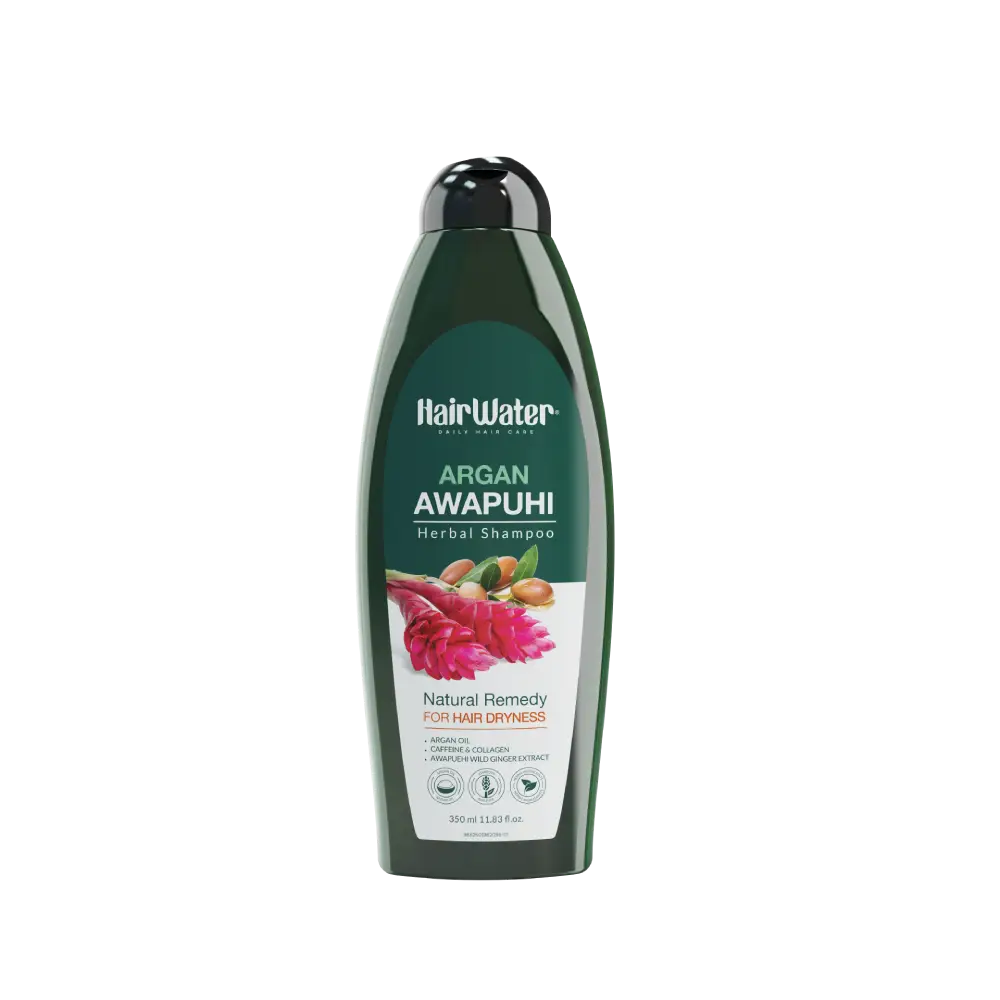 HairWater_AWAPUHI-SHAMPOO_Argan.1 شامپو با عصاره آواپوهی و آرگان هیرواتر