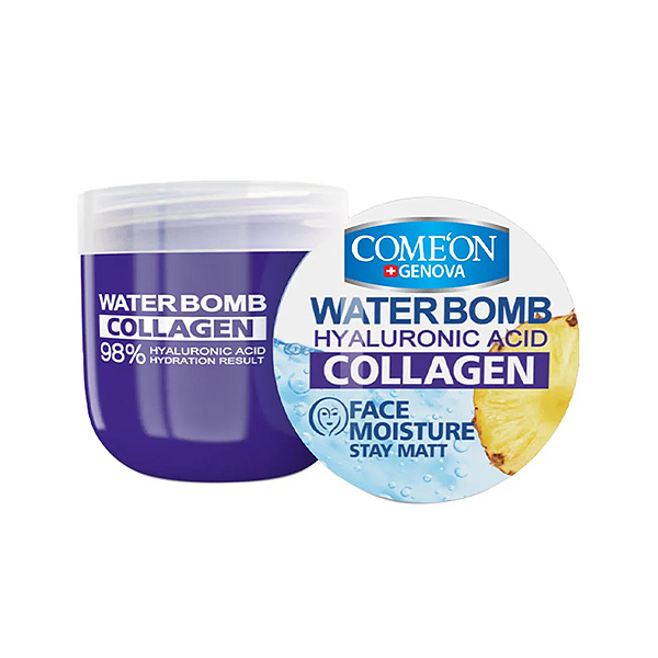 comeon-collagen-1 کرم آبرسان صورت کامان مدل COLLAGEN حجم 200 میلیلیتر