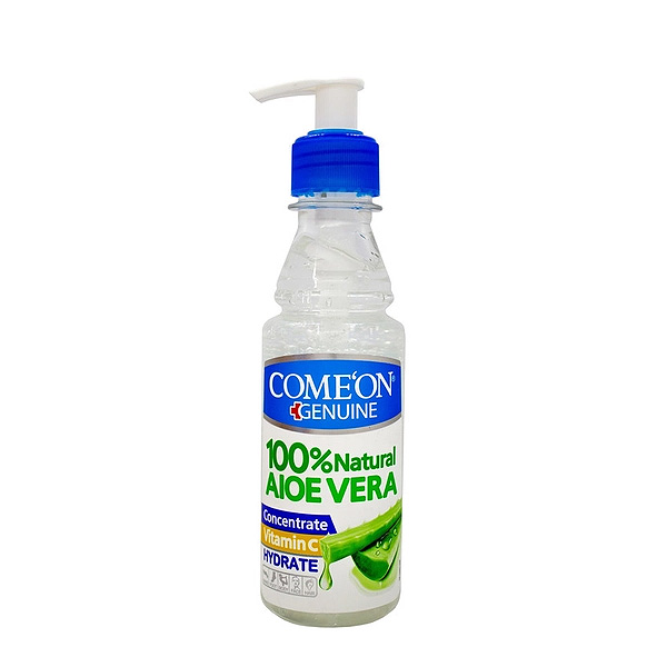 concentrate-200-1 ژل آبرسان کامان مدل کنسانتره پمپی آلوئه ورا حجم 200 میلیلیتر