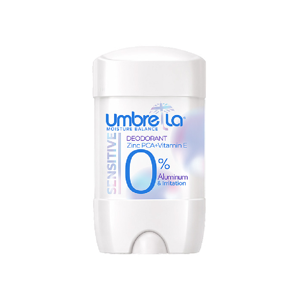 استیک-دئودورانت-آمبرلا-مدل-sensitive-فاقد-آلمینیوم استیک دئودورانت آمبرلا مدل sensitive فاقد آلمینیوم حجم 75 میلی لیتر