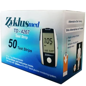 نوار تست قند خون زیکلاس مد TD-4267 بسته 50 عددی